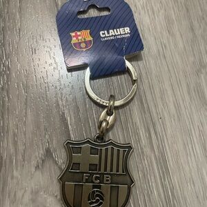 FC Barcelona Metal Keychain – Official Licensed FCB